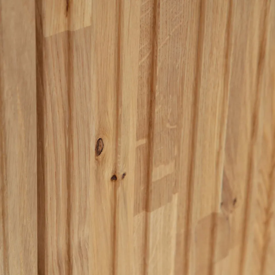 Woood NEW GRAVURE Meuble TV 2 portes en bois L100cm