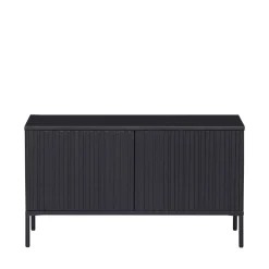 Woood NEW GRAVURE Meuble TV 2 portes en bois L100cm