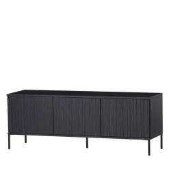 Clearance Woood NEW GRAVURE Meuble TV en bois L150cm
