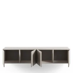 Discount No name NEXA Meuble TV suspendu 4 portes en bois L180cm
