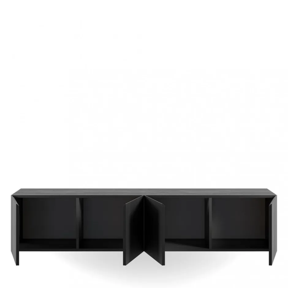 Discount No name NEXA Meuble TV suspendu 4 portes en bois L180cm