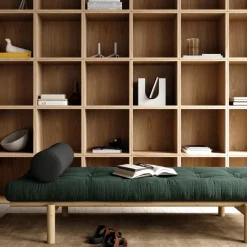 Clearance Karup Design NEXT DAYBED Méridienne en bois naturel et tissu