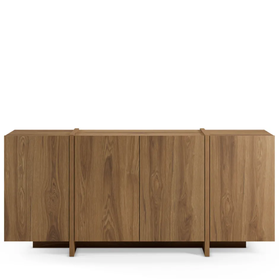 Hot Drawer NICOLE Buffet 4 portes en bois L180cm