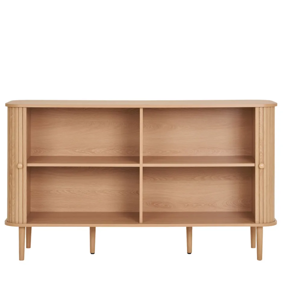 New House Nordic NIKKO Buffet 2 portes coulissantes en bois L140cm