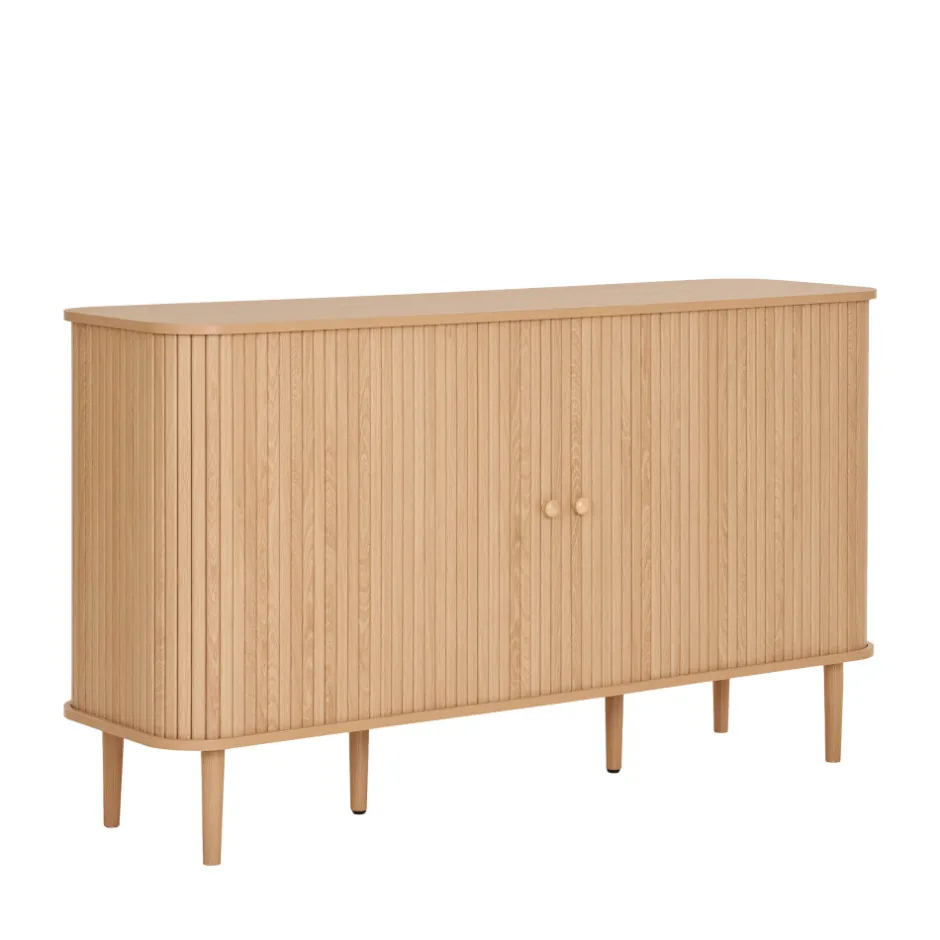 New House Nordic NIKKO Buffet 2 portes coulissantes en bois L140cm