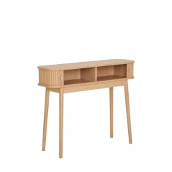 House Nordic NIKKO Console 2 portes coulissantes en bois L100cm