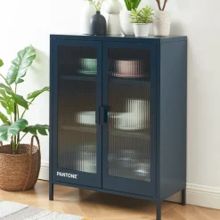 Discount Pantone NINO Buffet 2 portes en métal L75cm