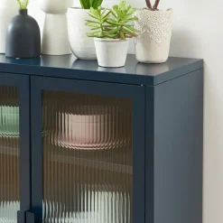 Discount Pantone NINO Buffet 2 portes en métal L75cm