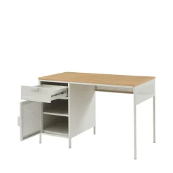 Discount Pantone NINO Bureau 1 porte 1 tiroir en métal L120cm