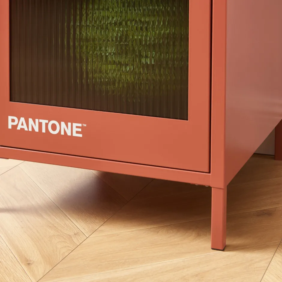 Discount Pantone NINO Colonne de rangement 1 porte en métal H180cm