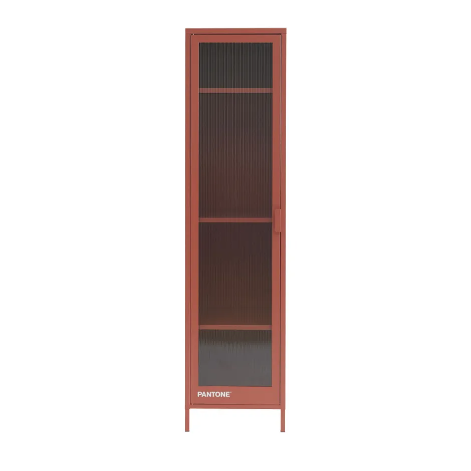 Discount Pantone NINO Colonne de rangement 1 porte en métal H180cm
