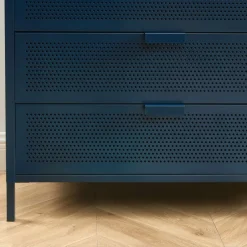 Online Pantone NINO Commode 4 tiroirs en métal L80cm