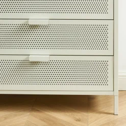 Online Pantone NINO Commode 4 tiroirs en métal L80cm
