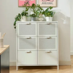 New Pantone NINO Commode 6 tiroirs en métal L90cm