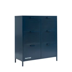 New Pantone NINO Commode 6 tiroirs en métal L90cm