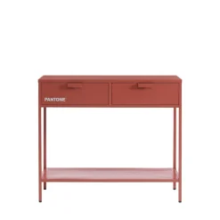 Sale Pantone NINO Console 2 tiroirs en métal L100cm