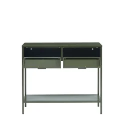 Sale Pantone NINO Console 2 tiroirs en métal L100cm