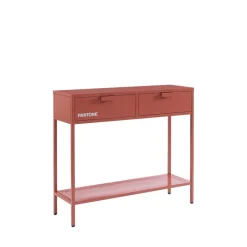 Sale Pantone NINO Console 2 tiroirs en métal L100cm