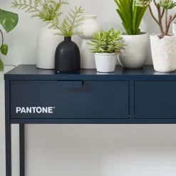 Sale Pantone NINO Console 2 tiroirs en métal L100cm