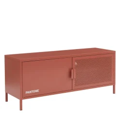 Outlet No name NINO Meuble TV 2 portes en métal PANTONE L120cm