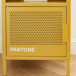 Pantone NINO Table de chevet 1 porte en métal