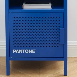 Pantone NINO Table de chevet 1 porte en métal