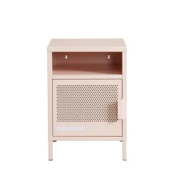 Pantone NINO Table de chevet 1 porte en métal