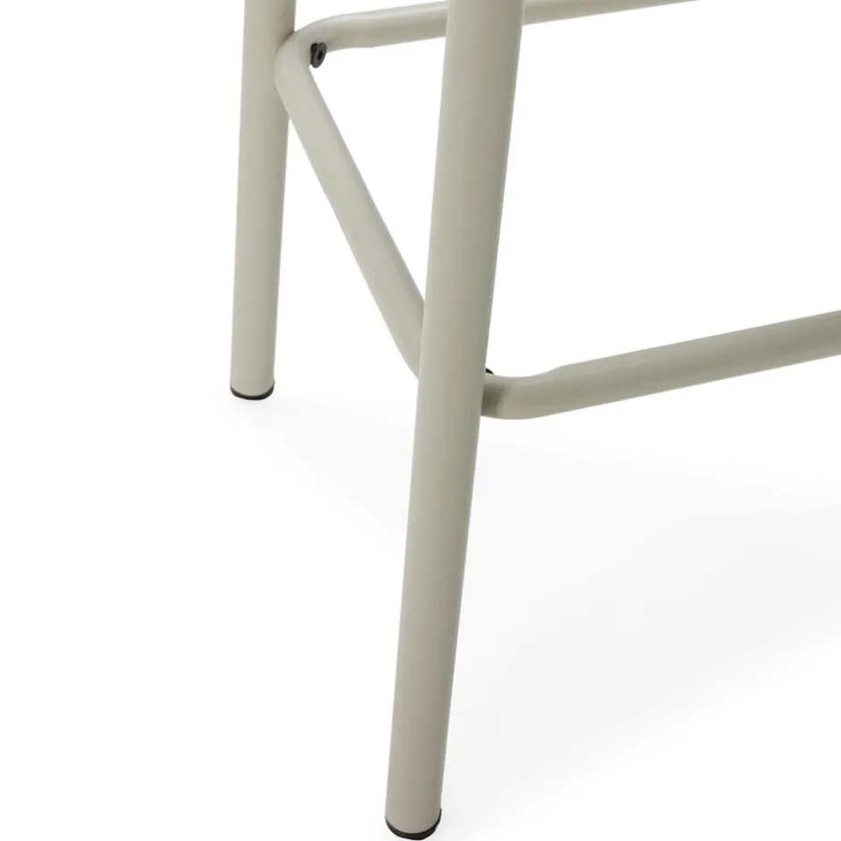Best No name NOKI Lot de 2 tabourets de bar en bois et métal H65cm