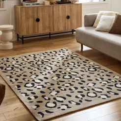 Discount Drawer NOMAD Tapis contemporain à motifs léopard