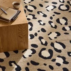Discount Drawer NOMAD Tapis contemporain à motifs léopard