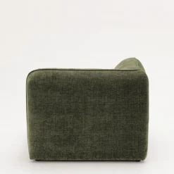 Outlet Drawer NOOR Angle réversible pour canapé modulable en velours côtelé