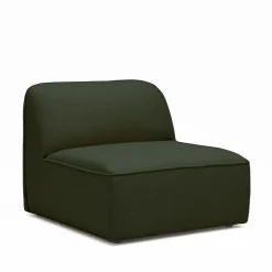 Online Drawer NOOR Chauffeuse pour canapé modulable en tissu bouclette