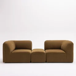Outlet Drawer NOOR Pouf pour canapé modulable en tissu