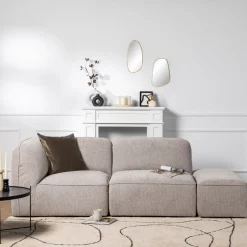 Outlet Drawer NOOR Pouf pour canapé modulable en tissu