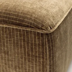 Discount Drawer NOOR Pouf pour canapé modulable en velours côtelé