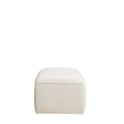 Hot Drawer NOOR Pouf pour canapé modulable en tissu bouclette