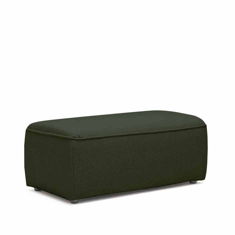 Hot Drawer NOOR Pouf pour canapé modulable en tissu bouclette