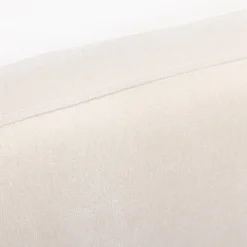 Hot Drawer NOUSSA Tête de lit en tissu chenille demi-lune L150cm