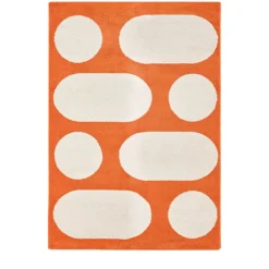 Hot Drawer NOVA Tapis vintage à motif rond