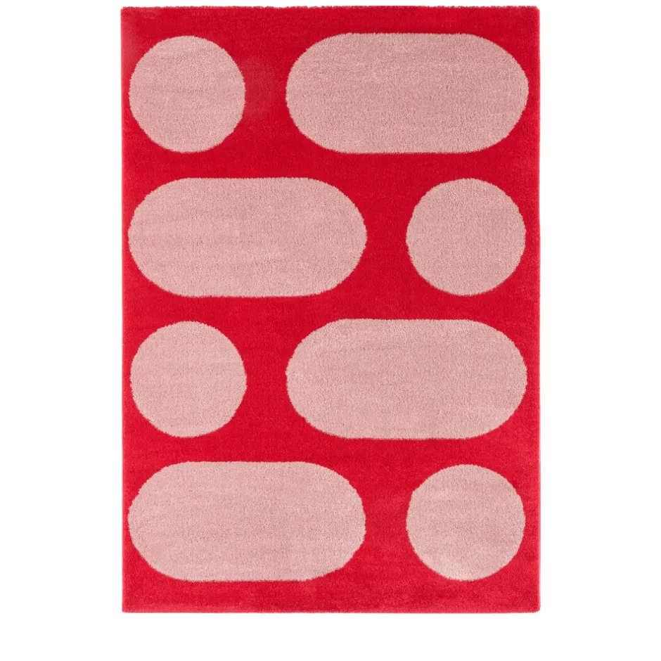 Hot Drawer NOVA Tapis vintage à motif rond