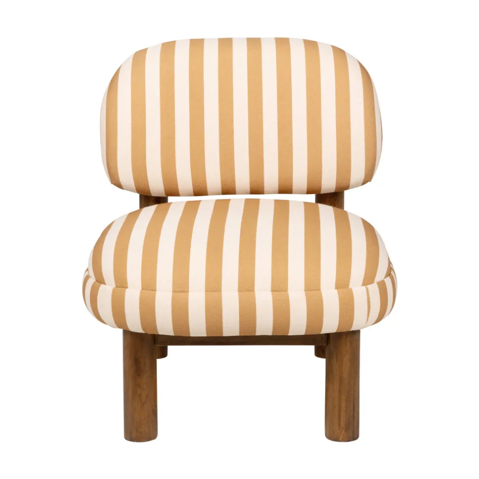 Best Drawer NUBO Fauteuil en tissu et bois