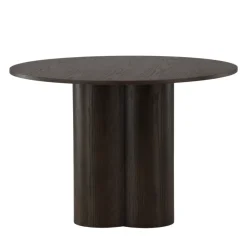 Sale Venture Home OLIVIA Table à manger 4 personnes ronde en bois