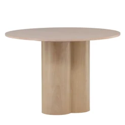 Sale Venture Home OLIVIA Table à manger 4 personnes ronde en bois