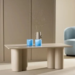 Outlet Venture Home OLIVIA Table basse en bois 120x60cm