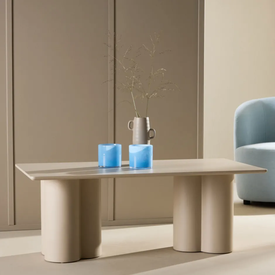 Outlet Venture Home OLIVIA Table basse en bois 120x60cm