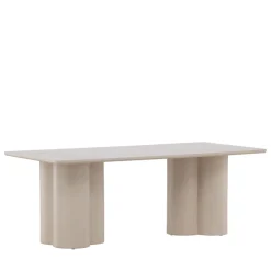 Outlet Venture Home OLIVIA Table basse en bois 120x60cm