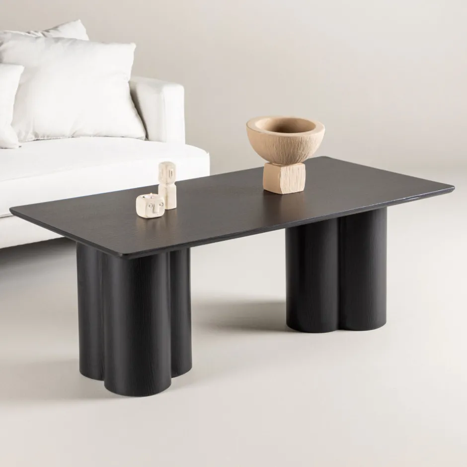 Outlet Venture Home OLIVIA Table basse en bois 120x60cm