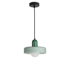 Online Leitmotiv OPACO GRATO Suspension en métal avec abat-jour cylindrique