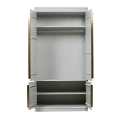 Sale Woood ORGANIZE Armoire 2 portes en bois H215cm
