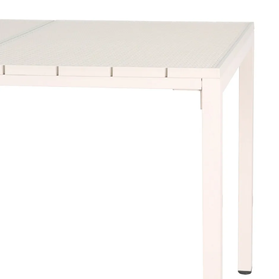 New Drawer ORKA Ensemble table et chaises de jardin 4 personnes en métal